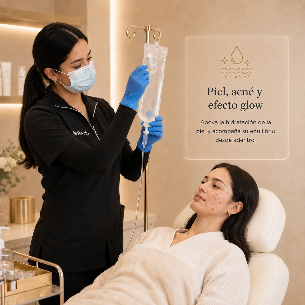 Sueroterapia piel y efecto glow
