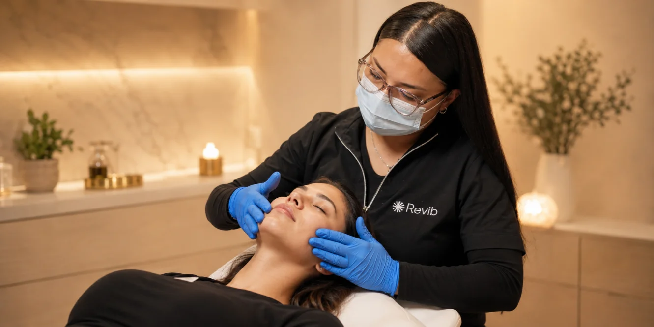 Valoración profesional de flacidez facial en Revib