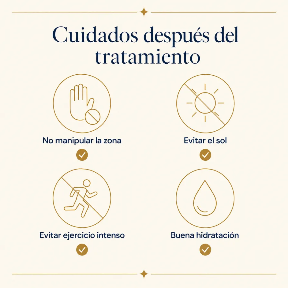 Cuidados después de un tratamiento para eliminar la papada