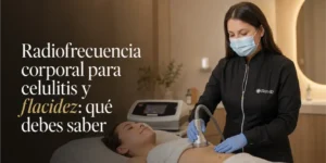 Radiofrecuencia corporal para celulitis y flacidez sin cirugía