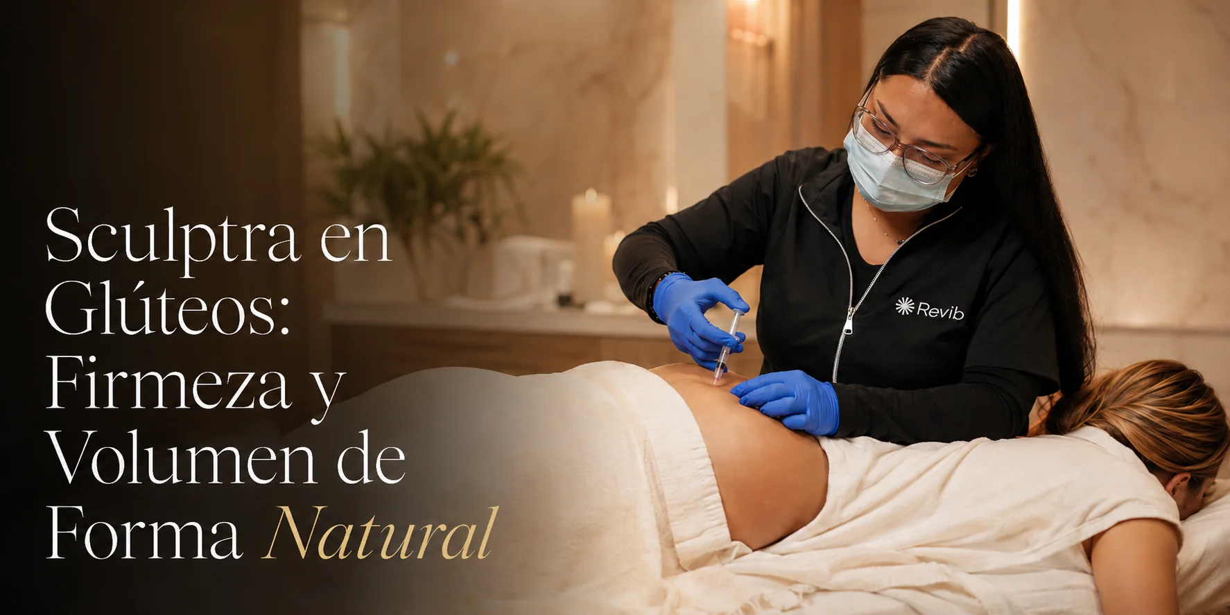 Sculptra en glúteos: tratamiento de bioestimulación de colágeno para firmeza y volumen natural en Revib