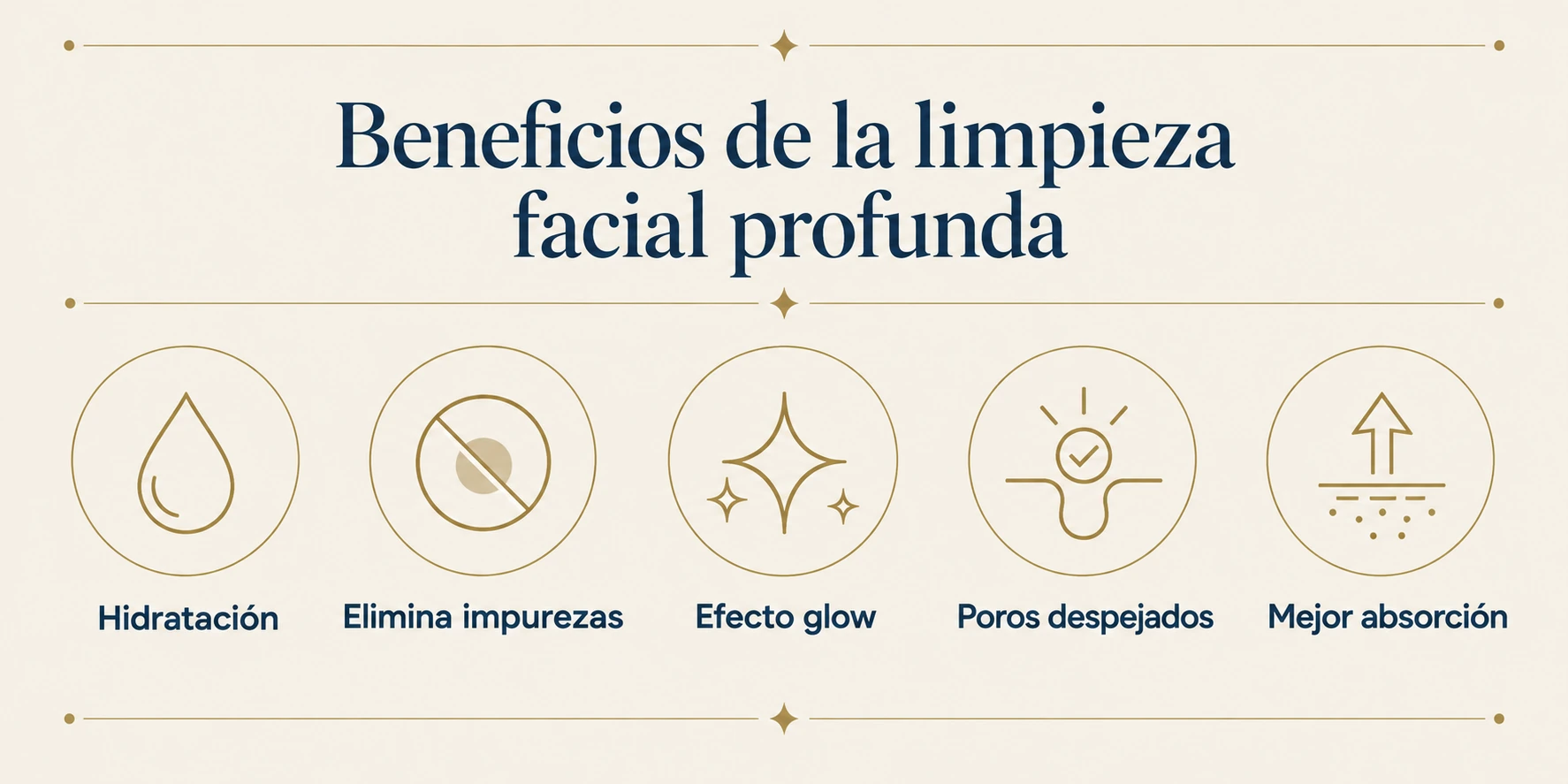 Beneficios de la limpieza facial profunda